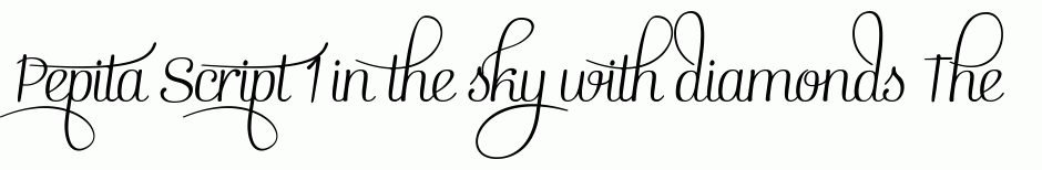 Pepita Script 1
