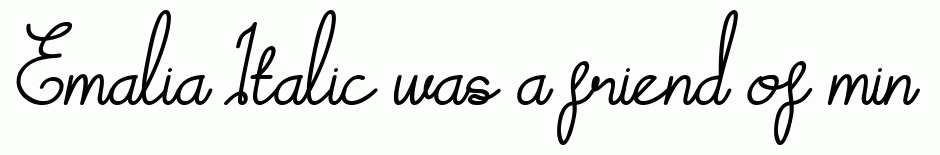 Emalia Italic