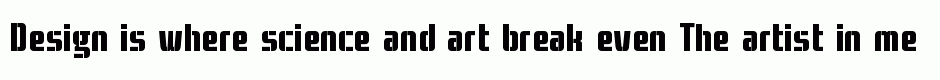 Superbix Rounded Condensed Stencil