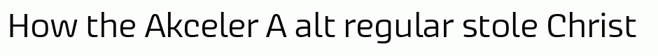 Akceler A alt regular