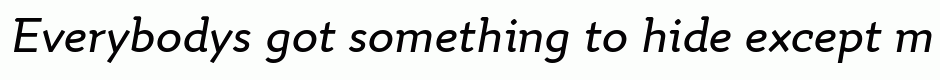 Quiza Pro Medium Italic