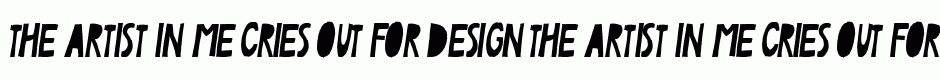 ThereYouGo Extra-condensed DemiBold Italic