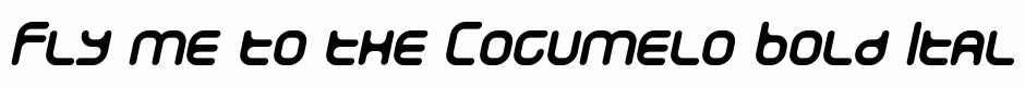 Cogumelo Bold Italic