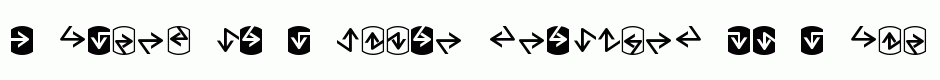 Palm Icons arrows