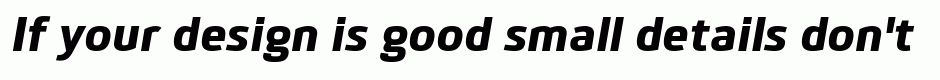 Bitner ExtraBold Italic
