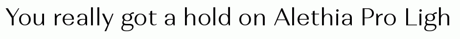 Alethia Pro Light