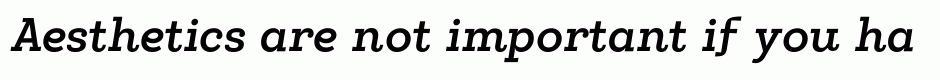Egalite Demi Bold Italic