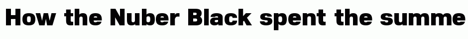 Nuber Black
