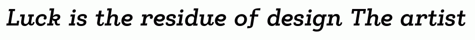 Egalite Demi Bold Italic