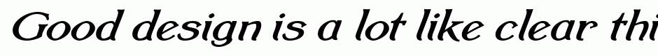 Wellingborough Italic
