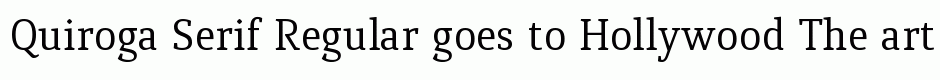 Quiroga Serif Regular