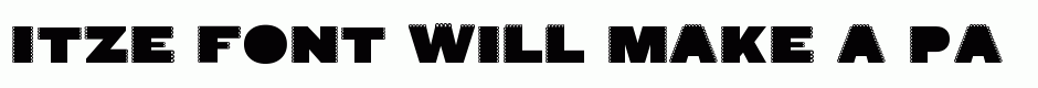 Itze Font