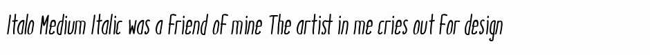Italo Medium Italic
