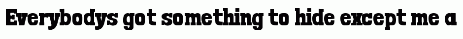 Londrina Black Serif