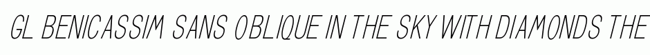 GL Benicassim sans oblique