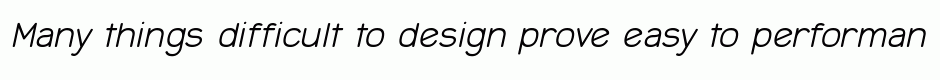 Jane light italic