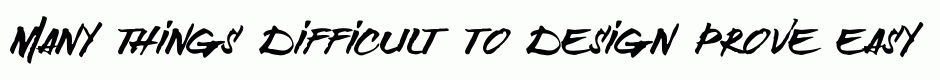 Broken Wings Typeface