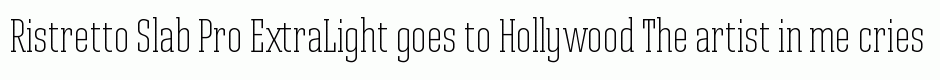 Ristretto Slab Pro ExtraLight
