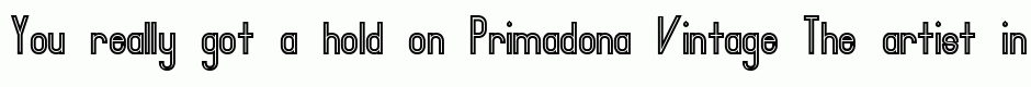 Primadona Vintage