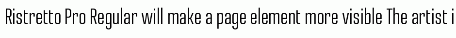 Ristretto Pro Regular