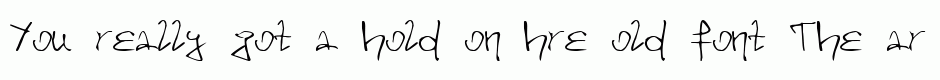 hre old font