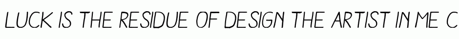 Aracne Regular Italic
