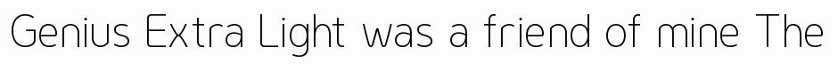 Genius Extra Light