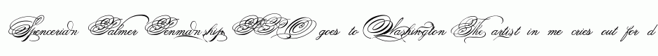 Spencerian Palmer Penmanship PRO