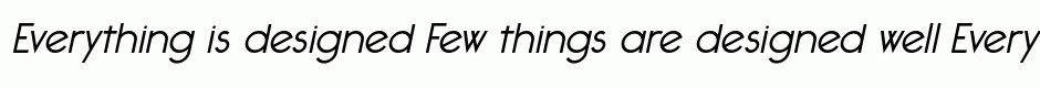 Ealing regular italic