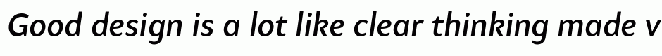 Samo Sans Pro Medium Italic