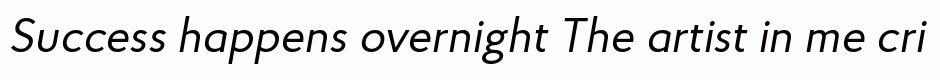 Proba Pro Italic