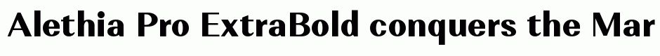 Alethia Pro ExtraBold