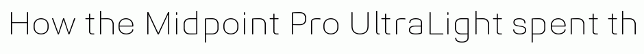 Midpoint Pro UltraLight