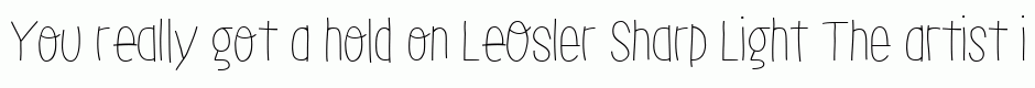 LeOsler Sharp Light