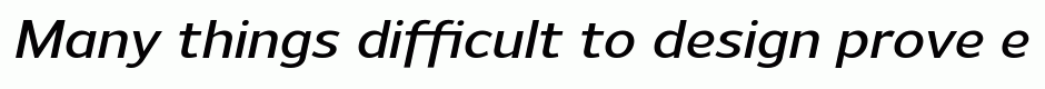 Uniman DemiBold Italic