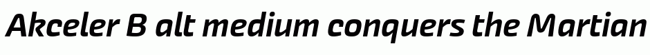 Akceler B alt medium