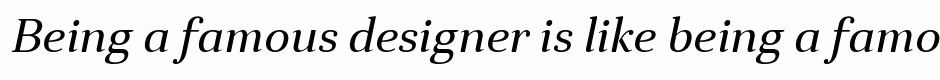 Anglecia Pro Text Italic