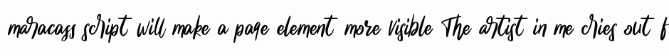 maracass script