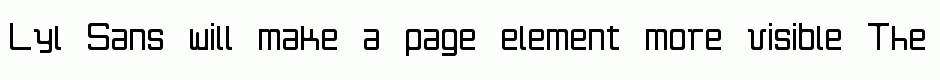 Lyl Sans
