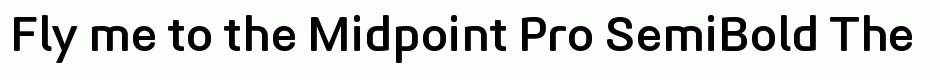 Midpoint Pro SemiBold