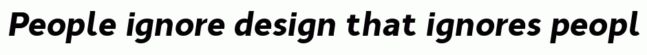 Cyntho Pro Black Italic