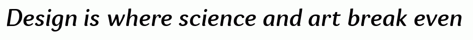 Espuma Pro Medium Italic