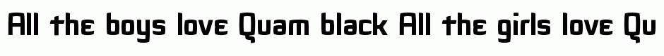 Quam black