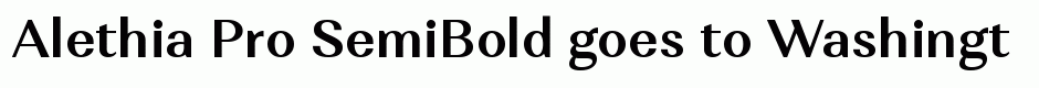 Alethia Pro SemiBold