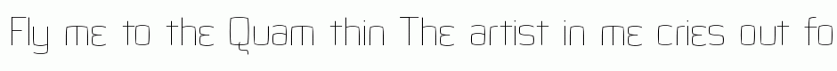 Quam thin