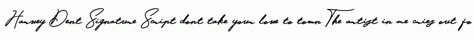 Harvey Dent Signature Script