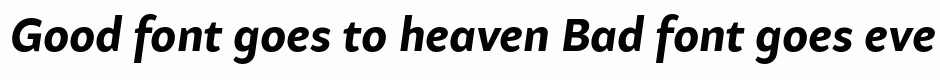 Samo Sans Pro Bold Italic