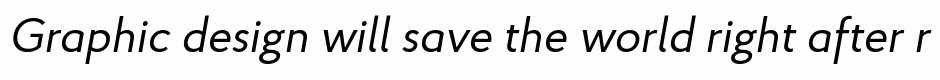 Proba Pro Italic