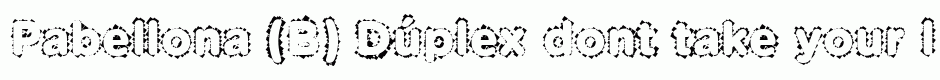 Pabellona (B) Dúplex