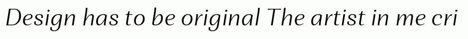 Orchidea Pro Light Italic